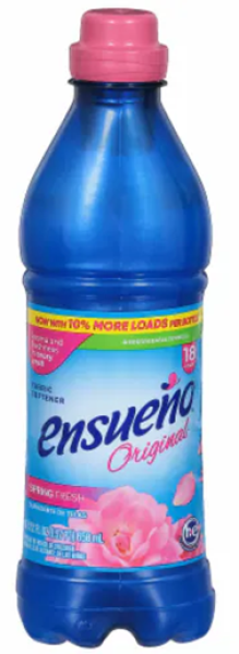 ENSUENO Original 'Spring Fresh' Liquid Fabric Softener, 17 Loads 850 ml
